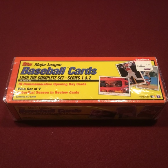 Topps Baseball Cards Complete Set 1995 - Picture 1 of 3